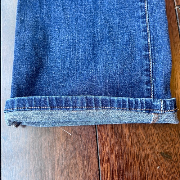 Levi's Women's Dark Blue bootcut 512 Perfectly Slimming Jeans - Picture 4 of 6